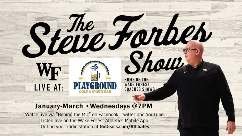 The Steve Forbes Show - live at the playground bar